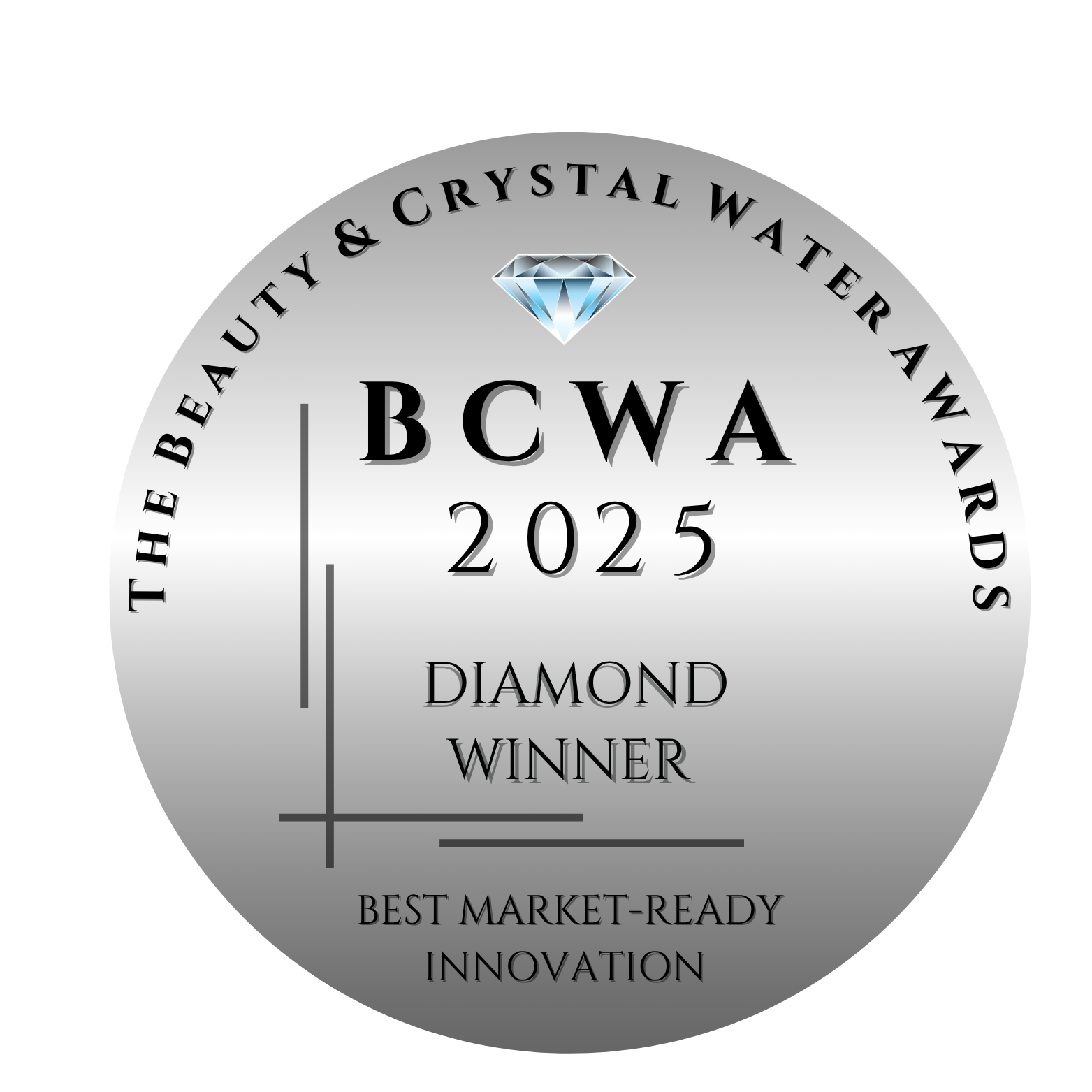 BCWA 2025 Diamond Winner – Best Market-Ready Innovation category badge